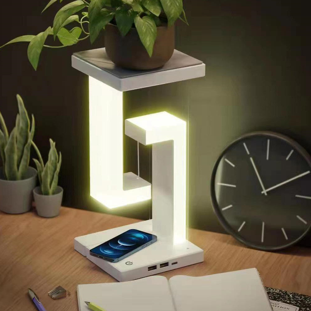Anti-Gravity Wireless Charging Desk Lamp