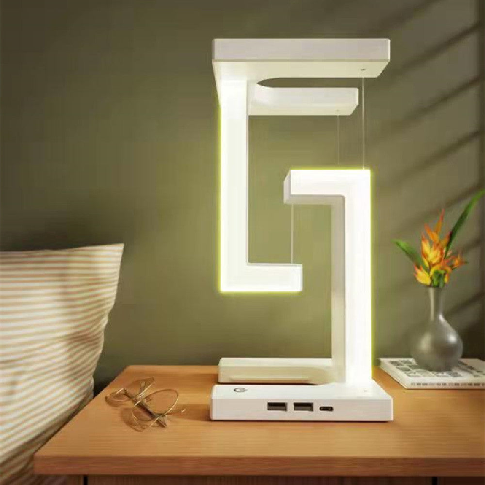 Anti-Gravity Wireless Charging Desk Lamp