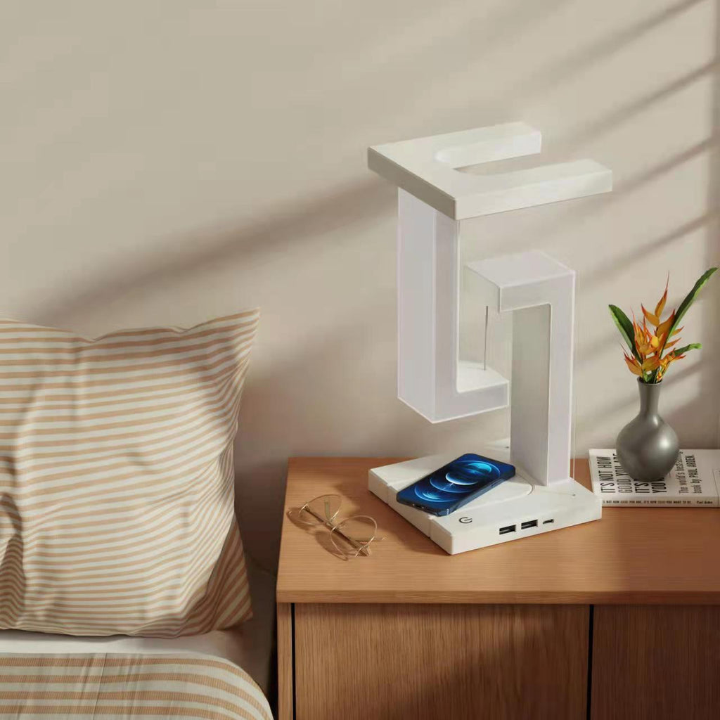 Anti-Gravity Wireless Charging Desk Lamp